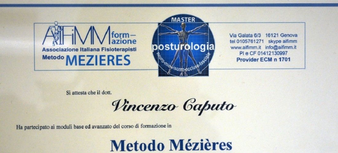 Dott. Vincenzo Caputo - Studio di Fisioterapia in Anzio